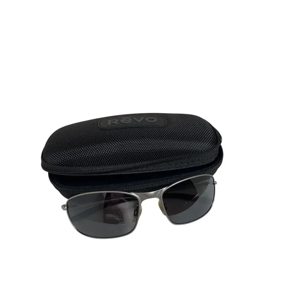 Revo Men's Descend Sunglasses with Dark Polarized Lens and Hard Case